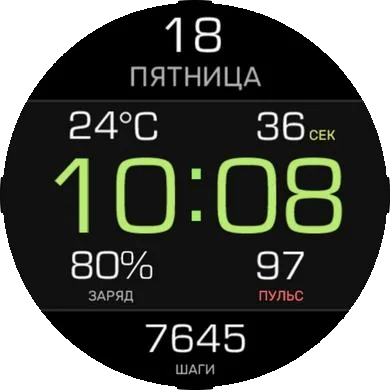 Циферблат Practical watch Rus
