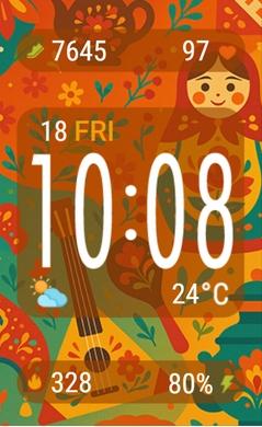 Циферблат Matryoshka